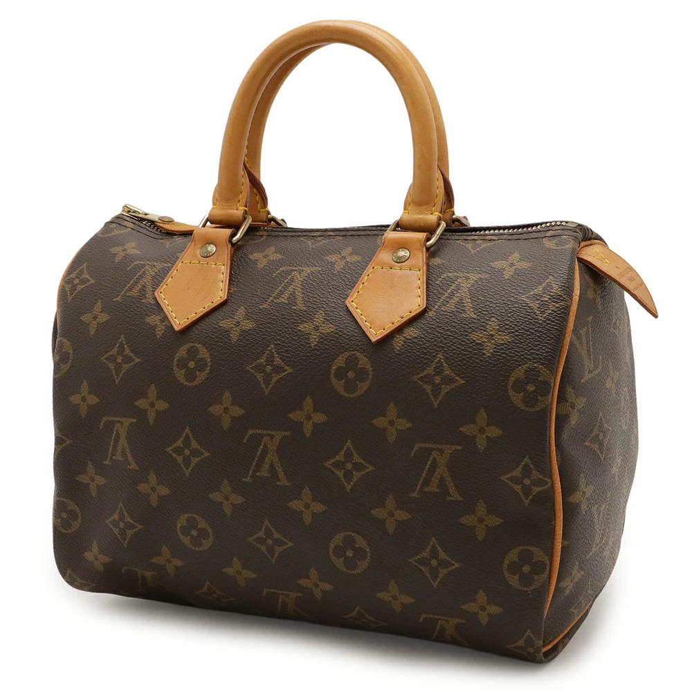 Louis Vuitton brown Monogram Boston Speedy Bag Handbag Brown